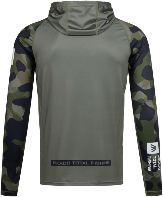 Bluza przeciwsłoneczna z kapturem Mikado UPF 50