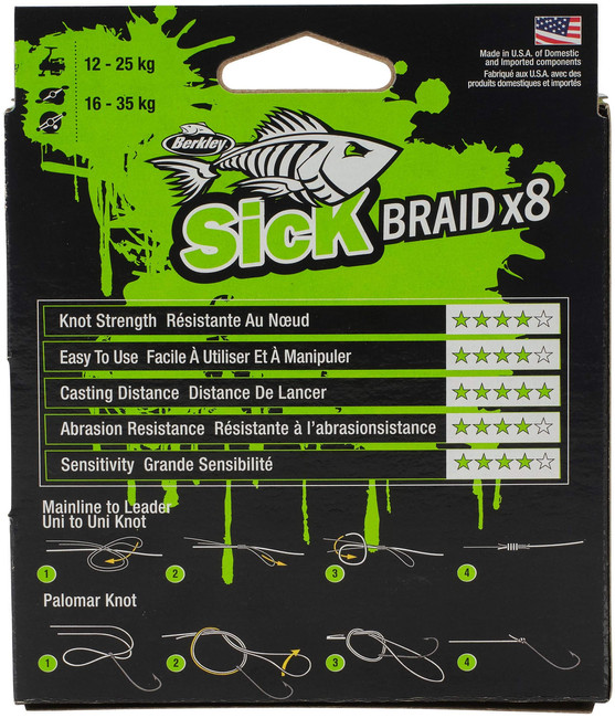Plecionka Berkley Sick Braid