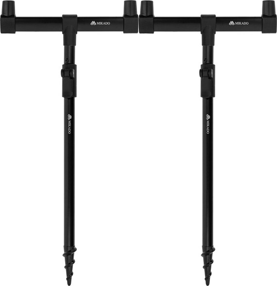 Zestaw podpórek wędkarskich mikado Basic Buzz Bar 2 Rod Kit