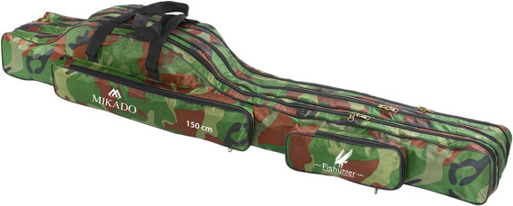 Pokrowiec na wędki Mikado 3-komorowy Camo