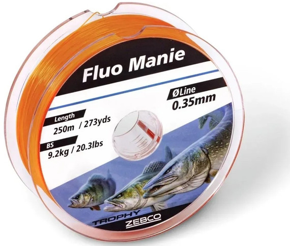 Żyłka Zebco Trophy Fluo Manie